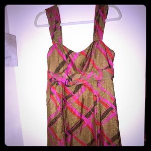 Nanette Lepore dress green/ khaki size 10